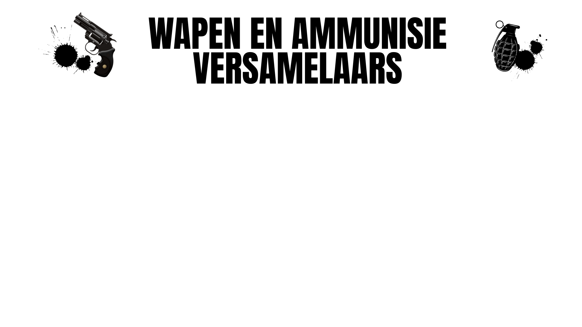 WAPEN EN AMMUNISIE (2)